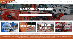 Desktop Screenshot of macchedil.com