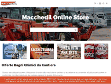 Tablet Screenshot of macchedil.com